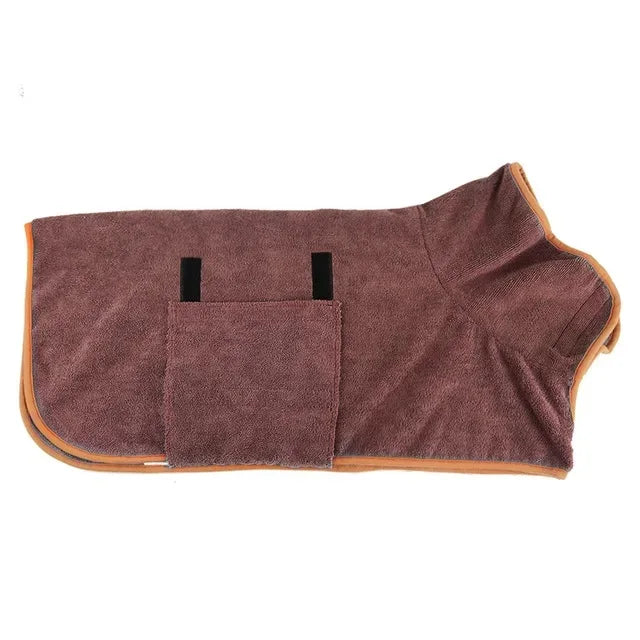 Serviette de bain pour chien