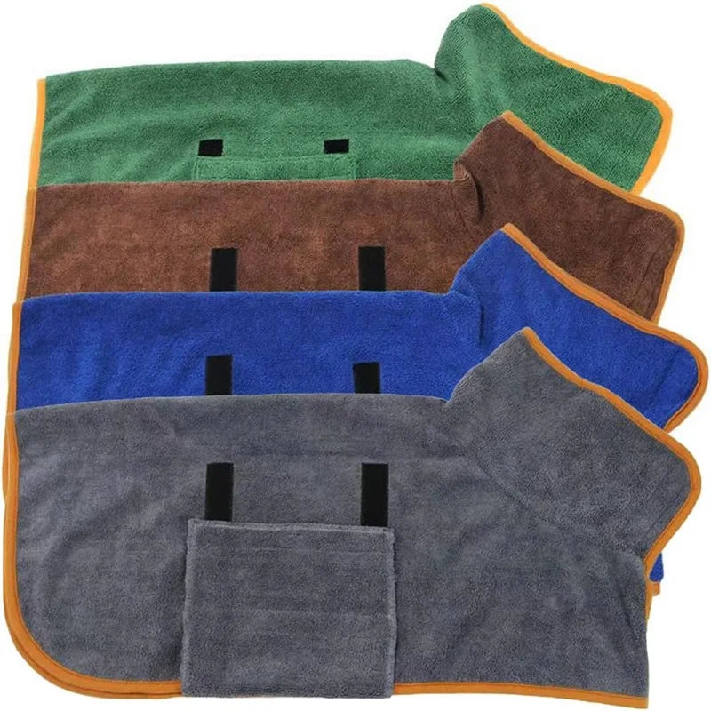 Serviette de bain pour chien