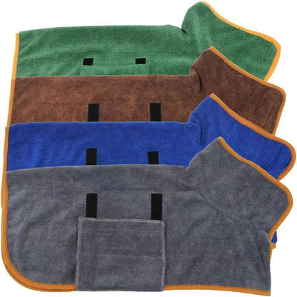 Serviette de bain pour chien